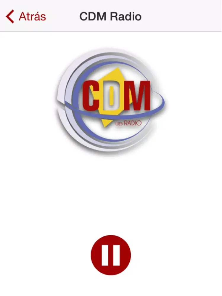 Ảnh chụp màn hình của CDM Internacional iPad 