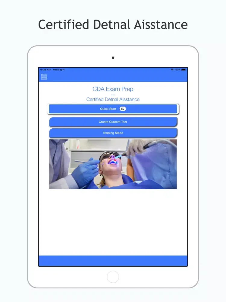 ภาพหน้าจอของ DAT Test Prep iPad 