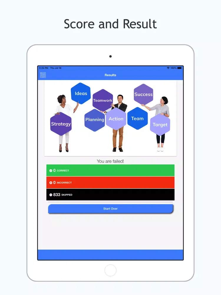 ภาพหน้าจอของ DAT Test Prep iPad 