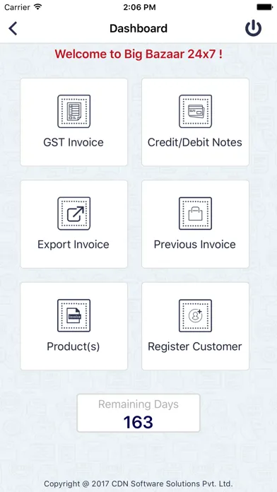 GST Invoice App Ekran Görüntüleri