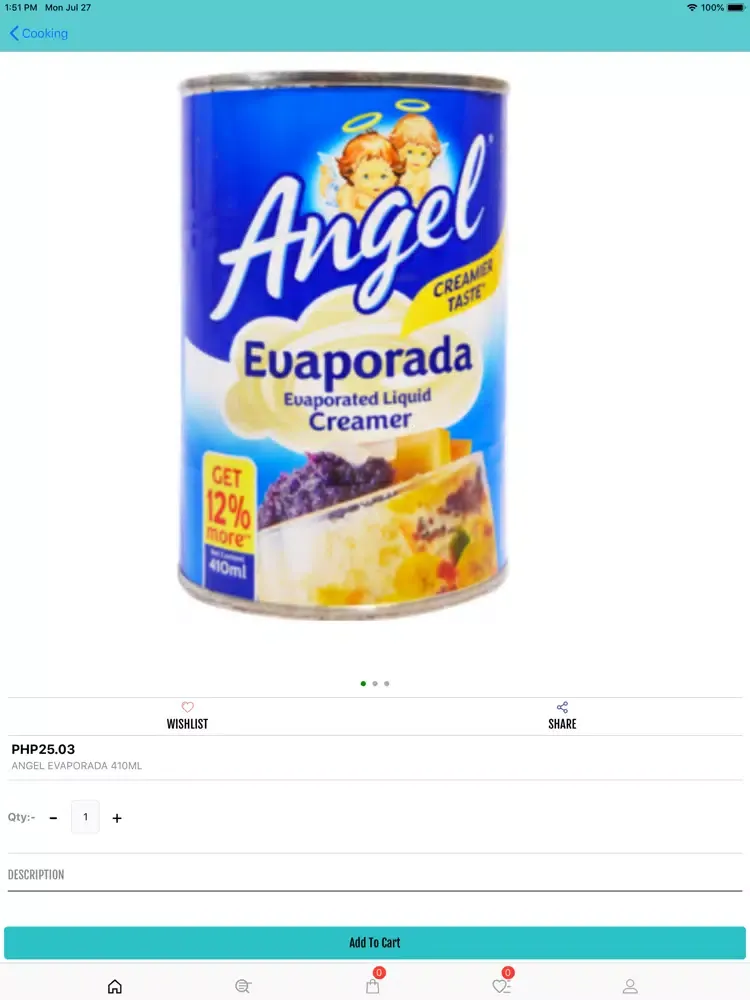 Capturas de tela do CDO Online Mart iPad 