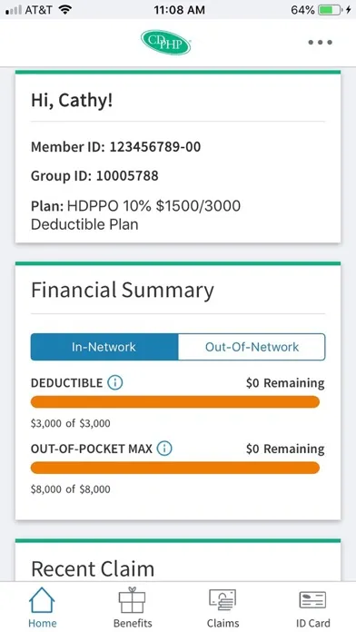 My CDPHP® स्क्रीनशॉट