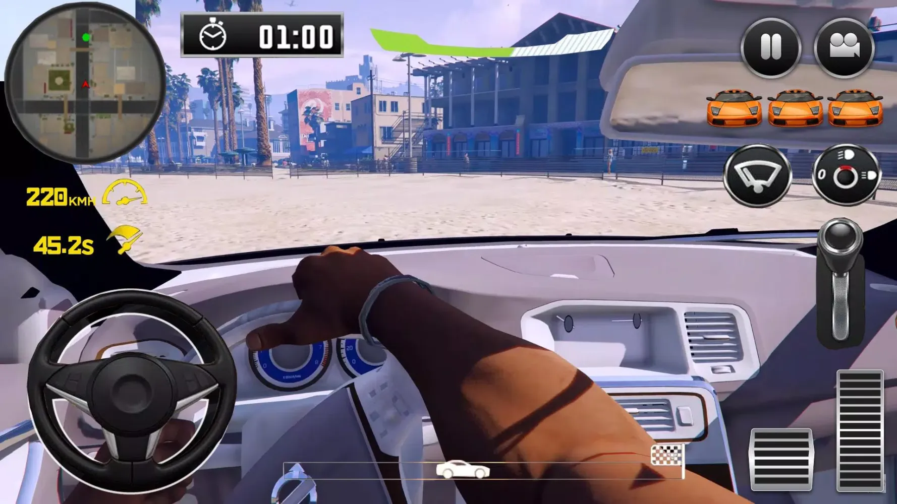 City Driving Volvo Car Simulator应用截图