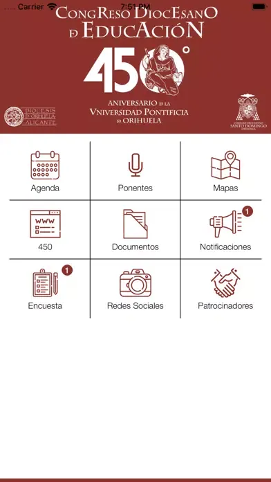 Capturas de pantalla de Congreso Educación 450 UPO