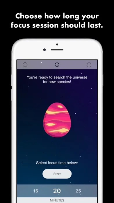 Screenshot di Hatch - Focus Timer for Study