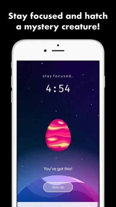 Screenshot di Hatch - Focus Timer for Study