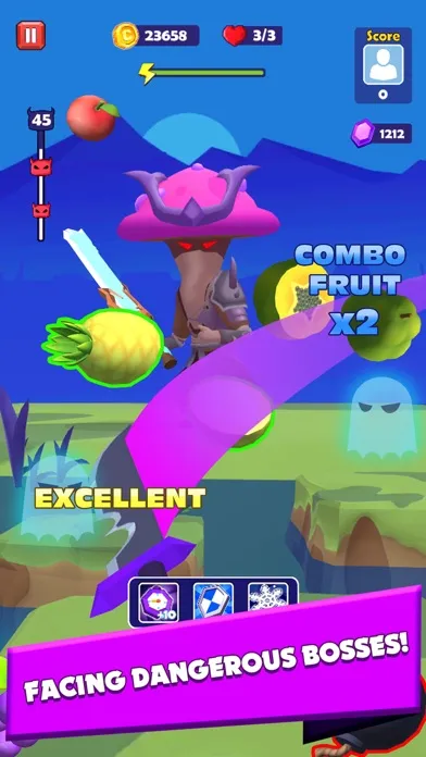 Fruit Warrior 3D應用截圖