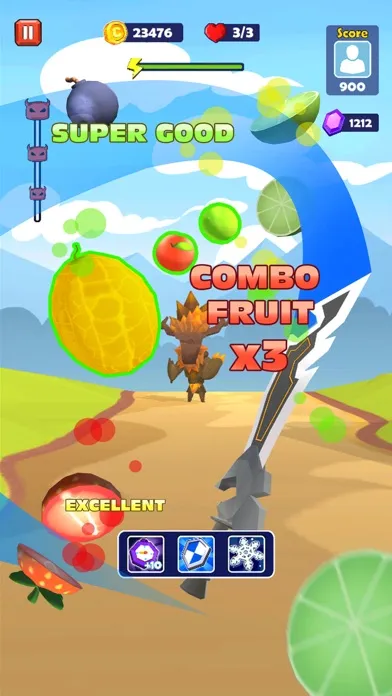 Fruit Warrior 3D應用截圖