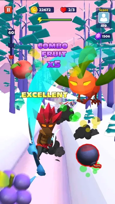 Fruit Warrior 3D應用截圖