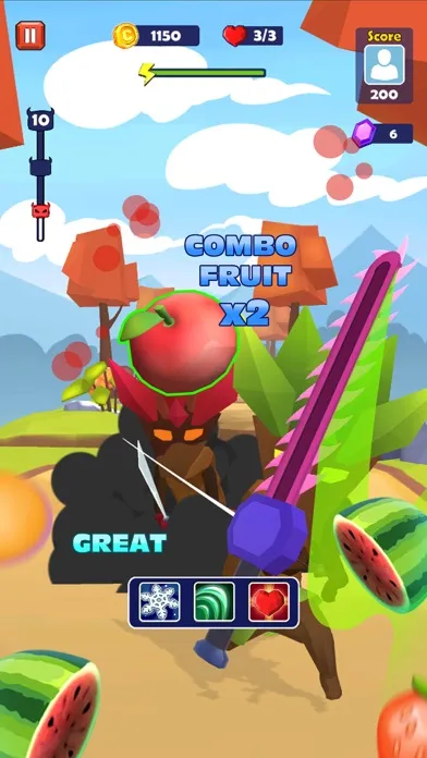 Fruit Warrior 3D應用截圖