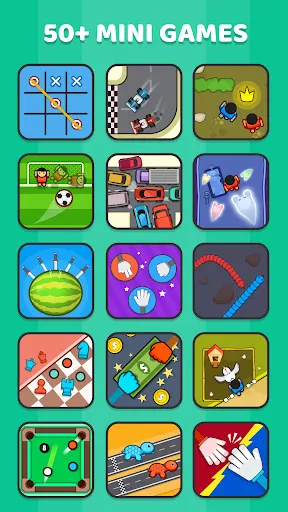 Capturas de tela do 2 Player Games - Party Battle