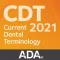 ADA CDT Coding 2021