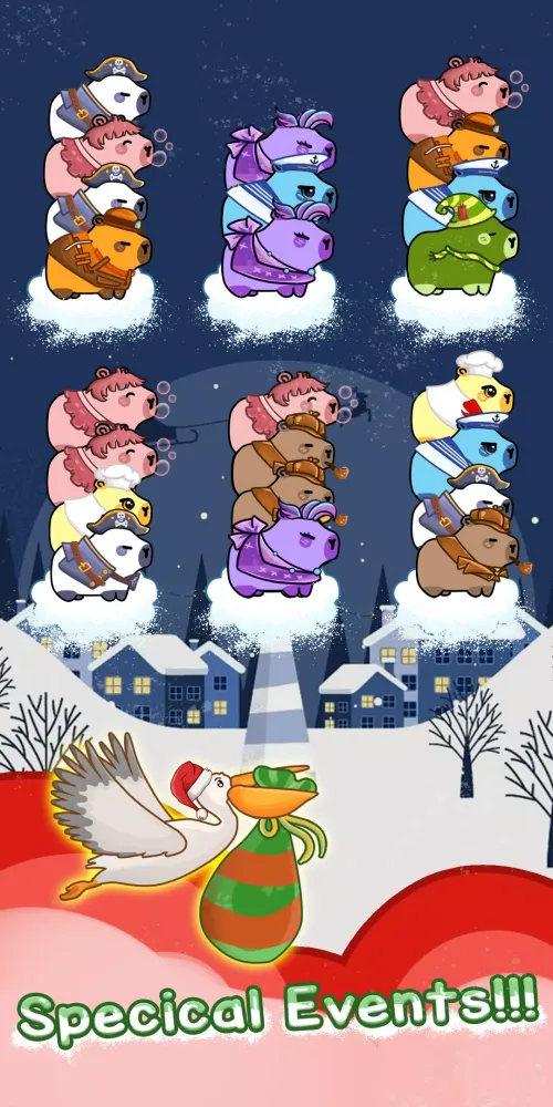 Ảnh chụp màn hình của Capybara Sort