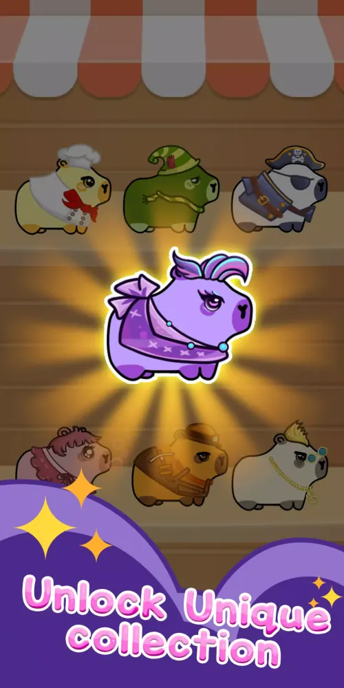 Ảnh chụp màn hình của Capybara Sort