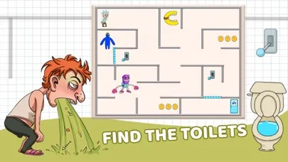 صور Toilet Rush: Vomit Out