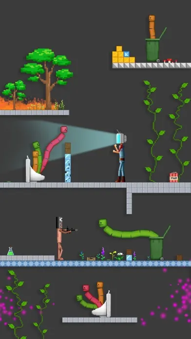 Capturas de tela do Sandbox Playground