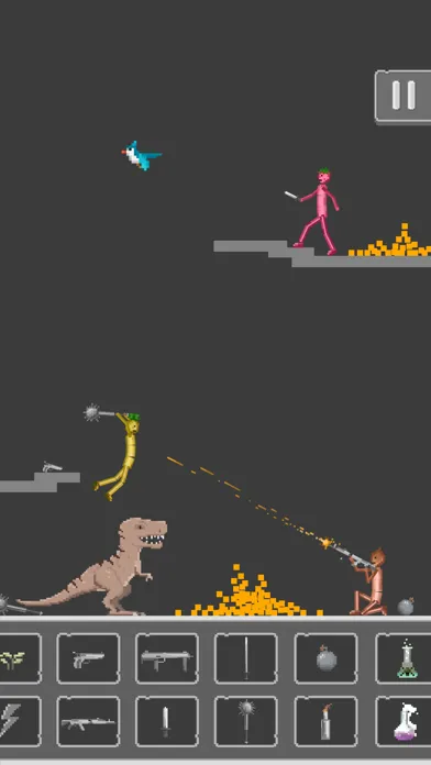 Capturas de tela do Sandbox Playground