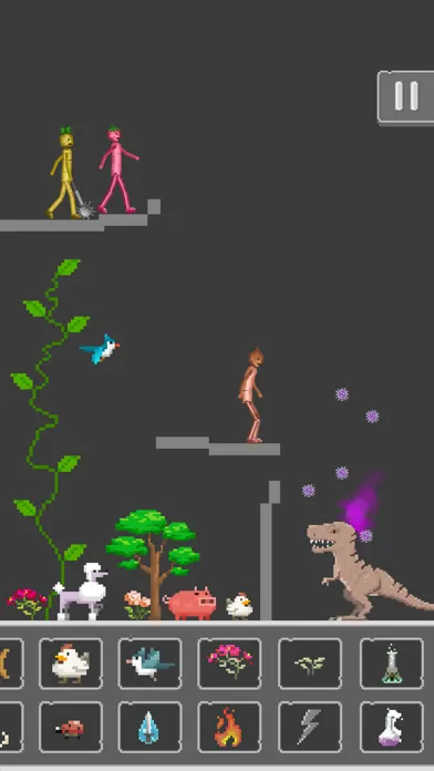 Capturas de tela do Sandbox Playground