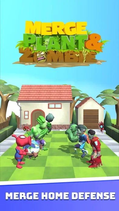 Merge Plants: Super Zombie War Screenshots