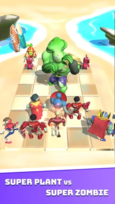Merge Plants: Super Zombie War Screenshots