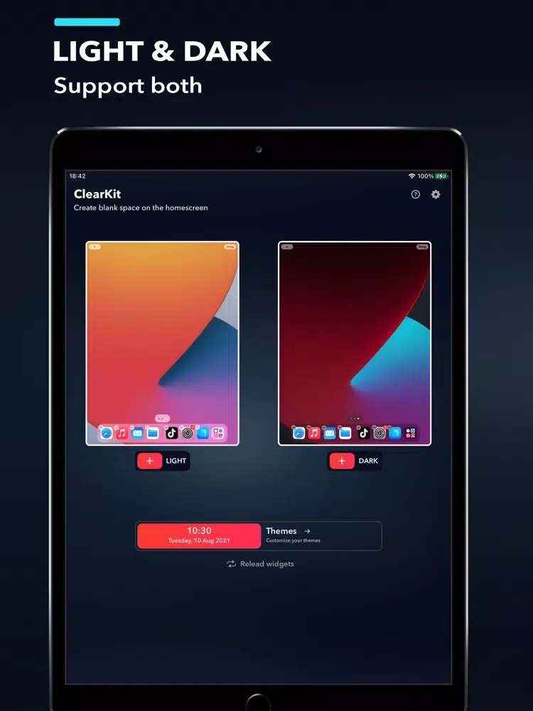 تصاویر ClearKit - Empty Spaces iPad 
