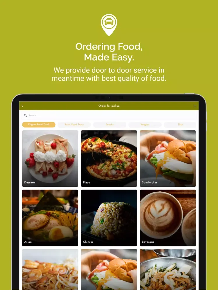 Stone Eats:Food Truck Ordering iPad  Ekran Görüntüleri