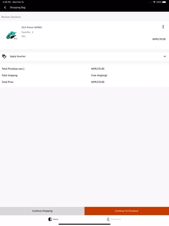 Zrzuty ekranu CEA iPad 