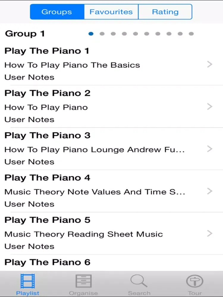 Play The Piano ! iPad 应用截图