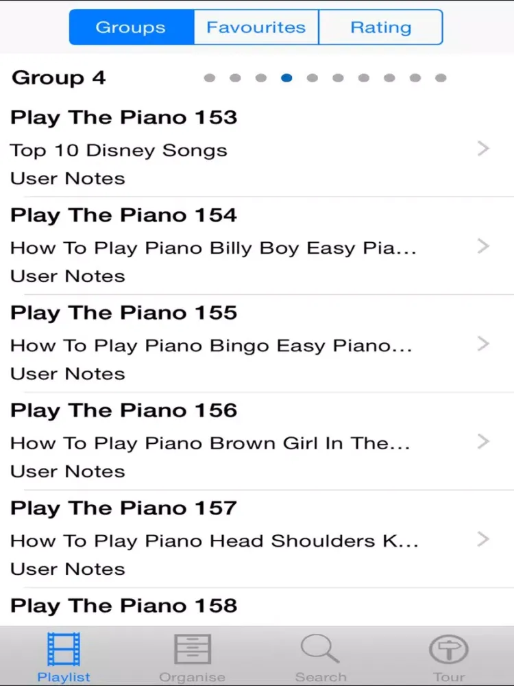 Play The Piano ! iPad 应用截图