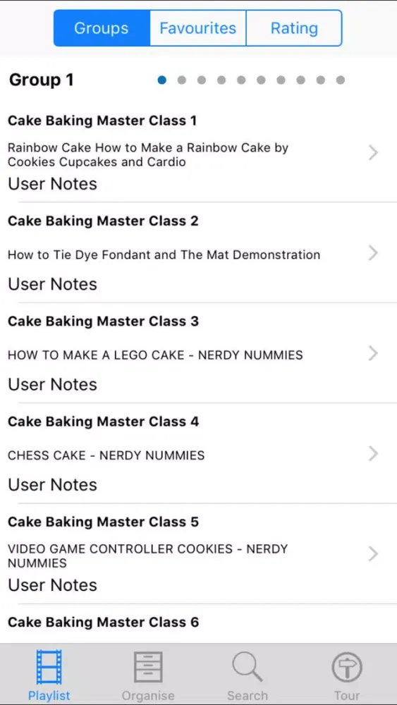 Captures d'écran de Cake Baking Master Class