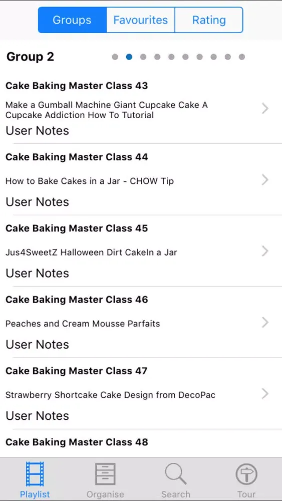 Captures d'écran de Cake Baking Master Class