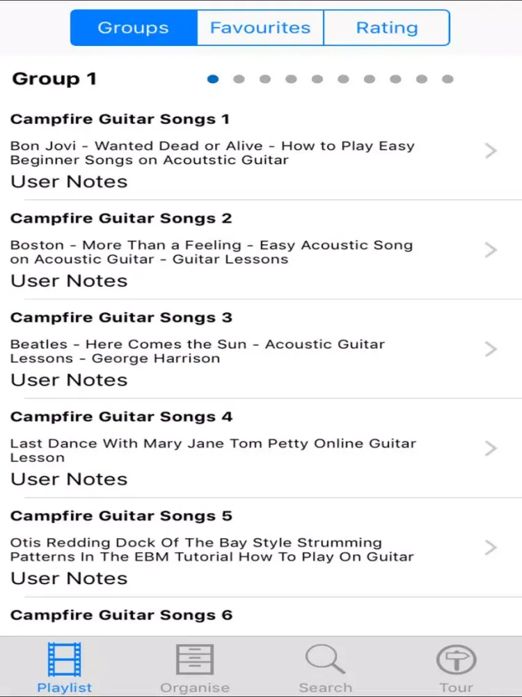 صور Campfire Guitar Songs iPad 