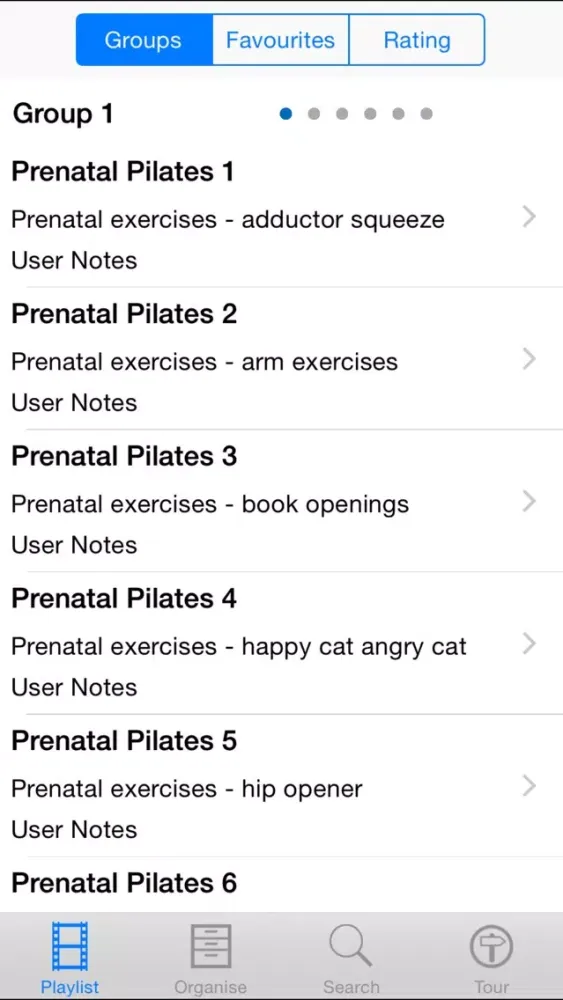 Скриншоты Prenatal Pilates