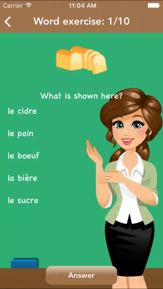 Capturas de tela do French Class School Edition