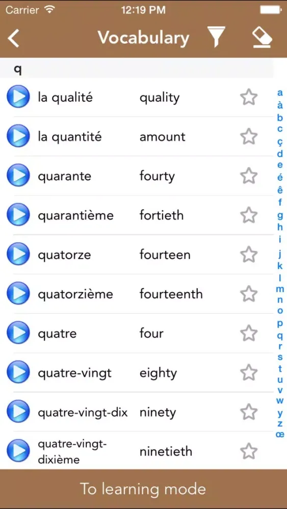 Capturas de tela do French Class School Edition