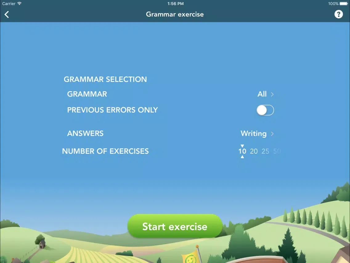 German Class iPad  Ekran Görüntüleri