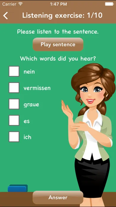 Zrzuty ekranu German Class Lite