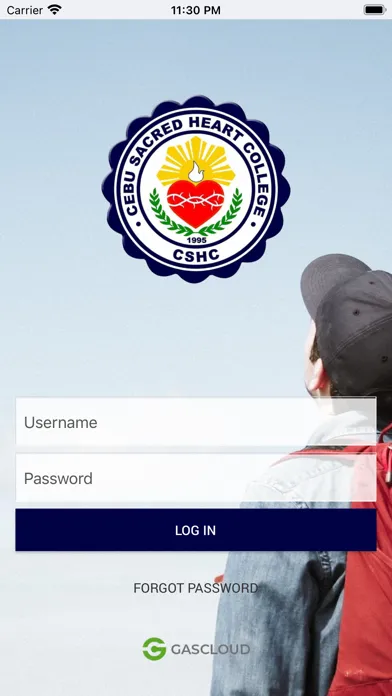 Tangkapan skrin Cebu Sacred Heart College Main