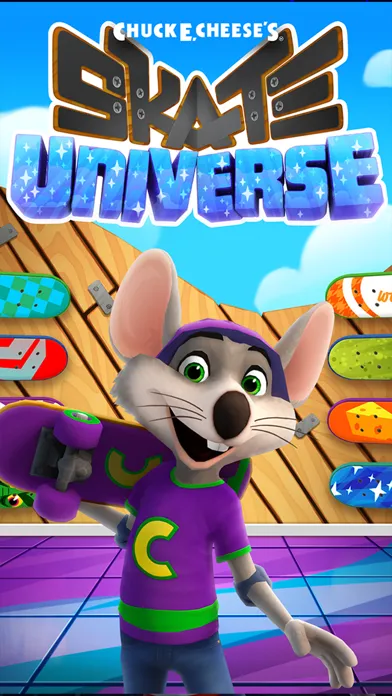 Скриншоты Chuck E. Cheese Skate Universe