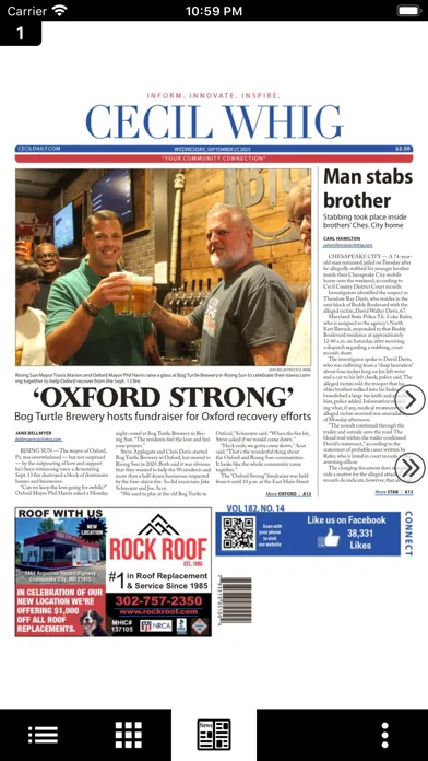 صور Cecil Whig eEdition