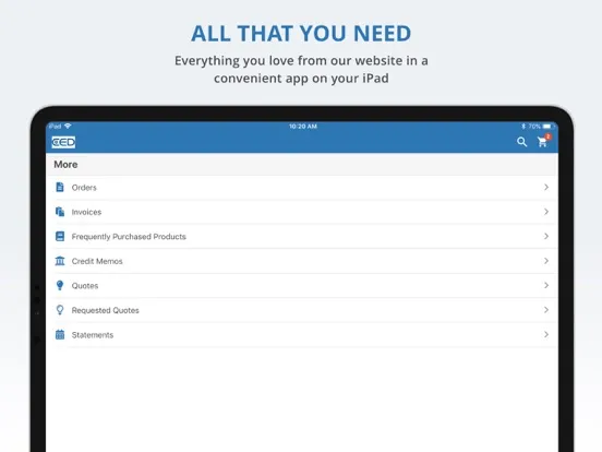 CED Connect iPad  স্ক্রিনশট