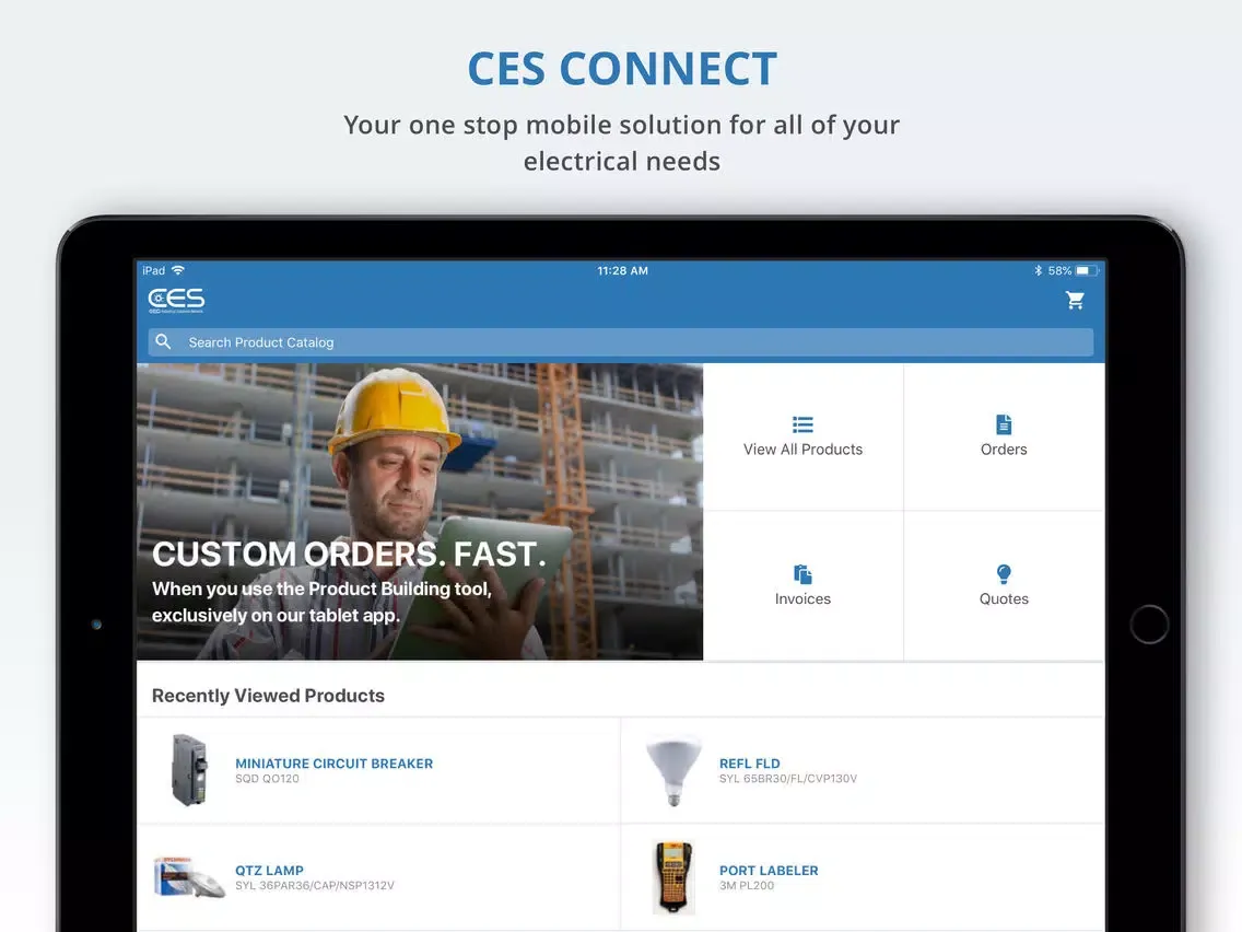 Скриншоты CES MyConnect iPad 