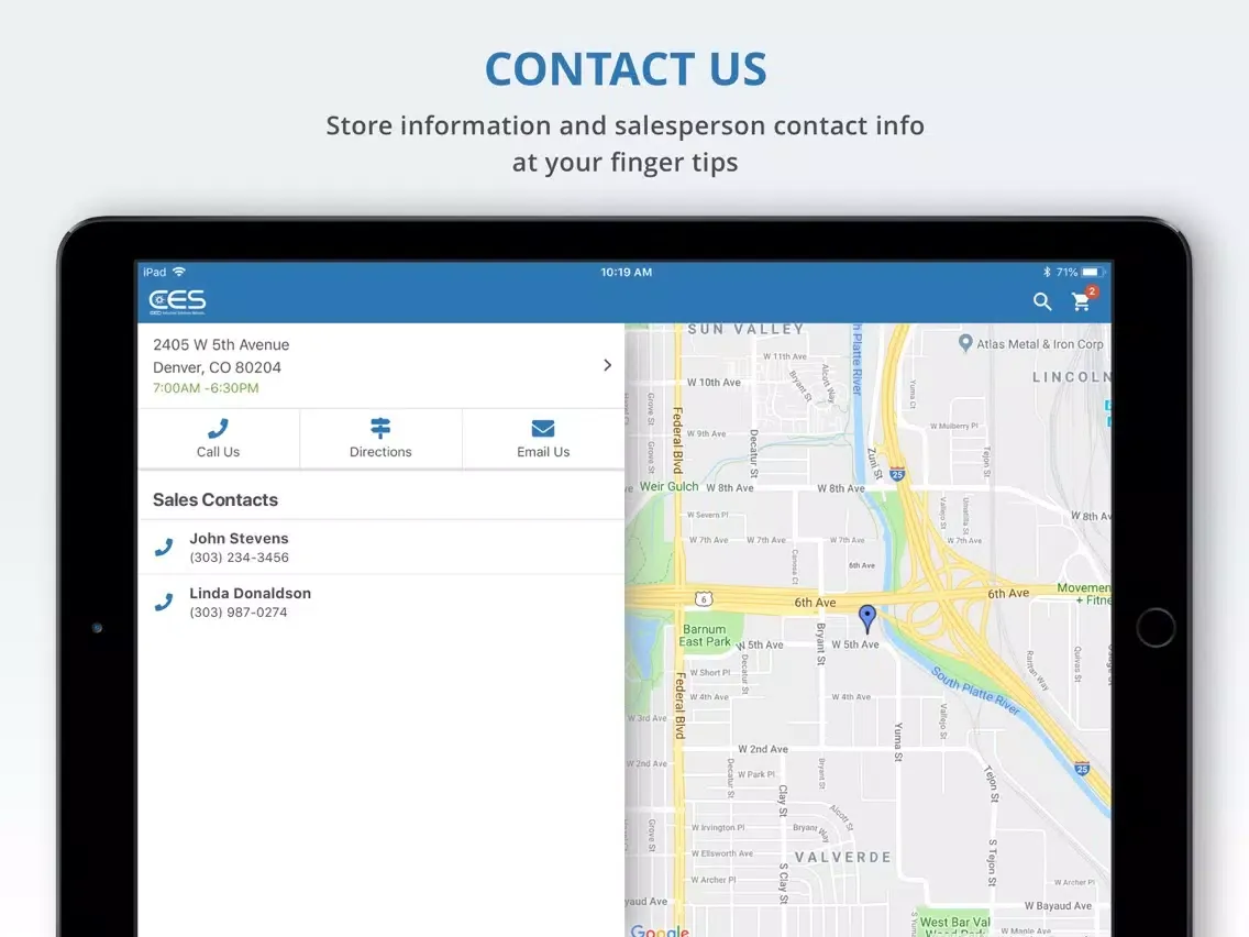 Скриншоты CES MyConnect iPad 