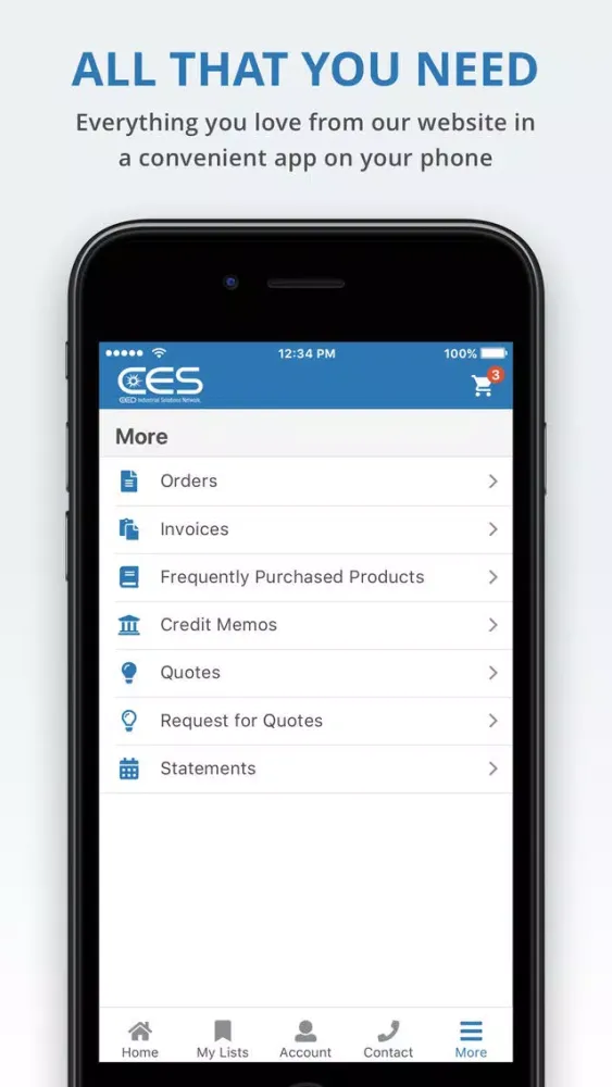 Скриншоты CES MyConnect
