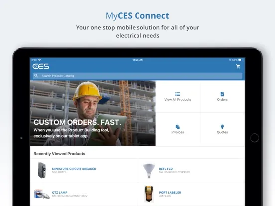 Скриншоты MyCES Connect iPad 