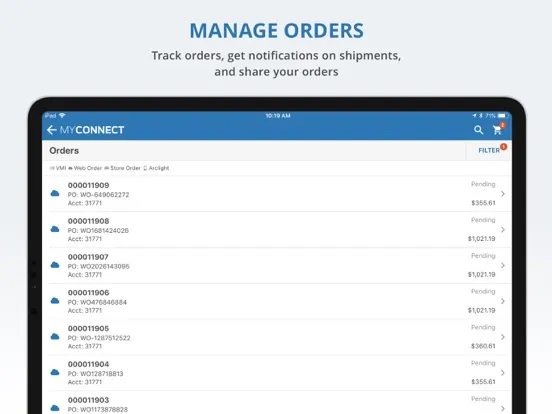 ISN MyConnect iPad  Screenshots