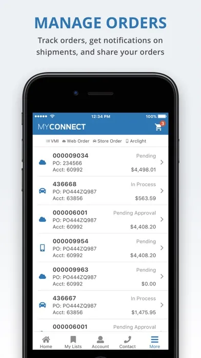 ISN MyConnect Screenshots