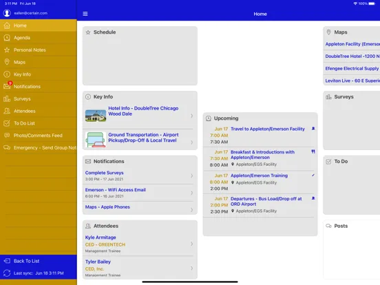 تصاویر CED MT Events iPad 