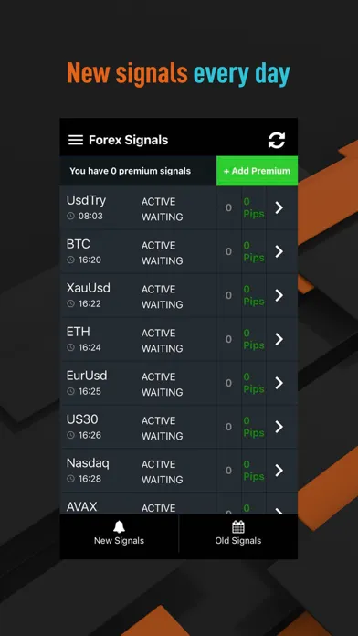 Capturas de tela do CEDA Forex and Crypto Signals