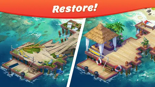 Tropical Forest: Match 3 Story Screenshots